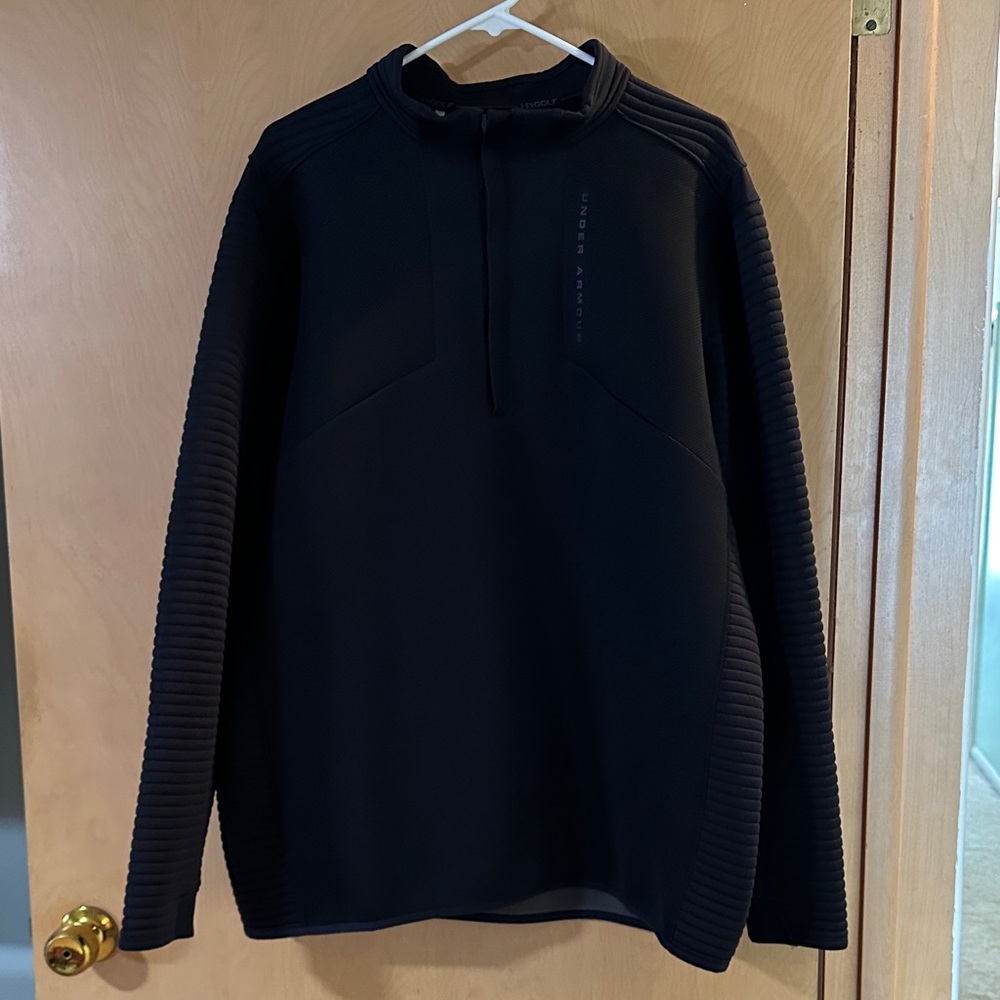 Under Armour Golf Black ColdGear Quarter Zip